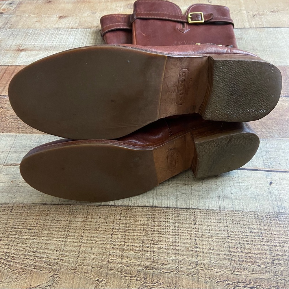 Coach Whitley Rider Boots 9.5 - Picture 8 of 9